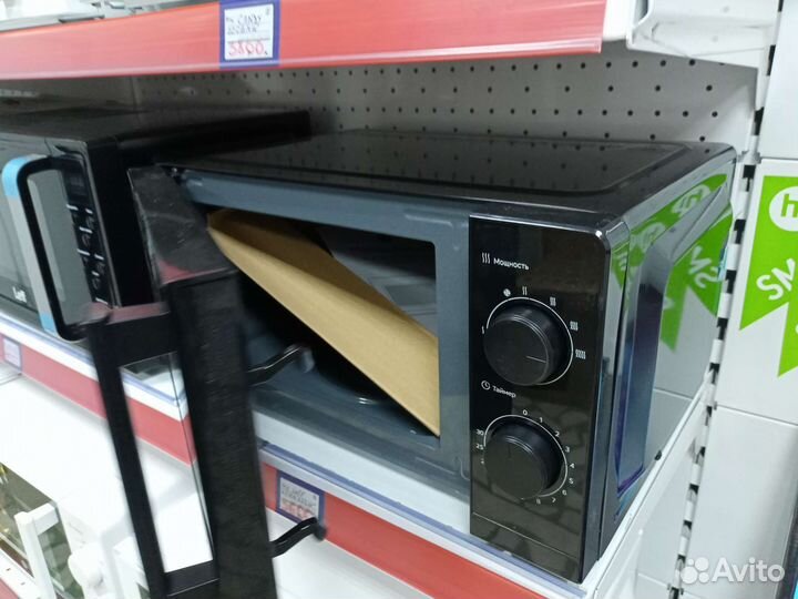 Микроволновая печь с грилем ввк новая 20 л, 700 Вт