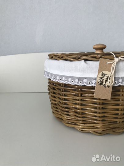 Хлебница плетеная
