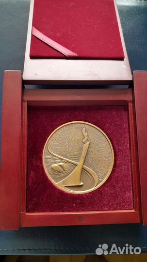 Памятная медаль олимпиады в сочи 2014