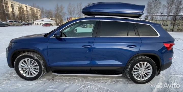 Пороги площадка Шкода Карок