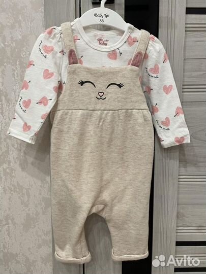 Комплект боди + комбинезон