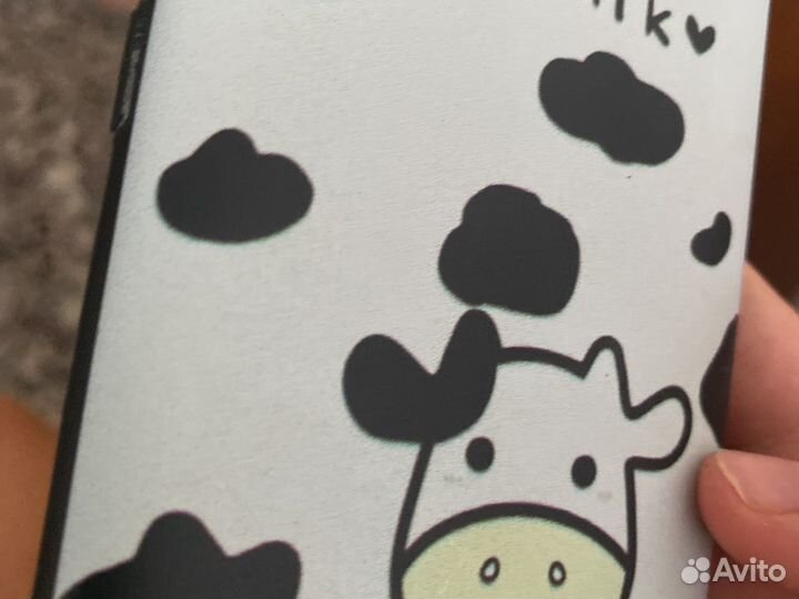 Чехол на телефон A51, рисунок корова