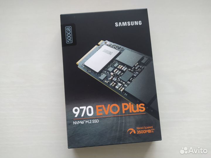 Samsung 970 EVO Plus 500gb - новый