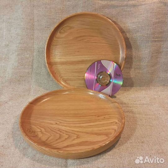 Тарелки из дуба и прочих пород