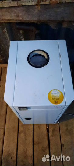 Газовый котел напольный и три радиатора