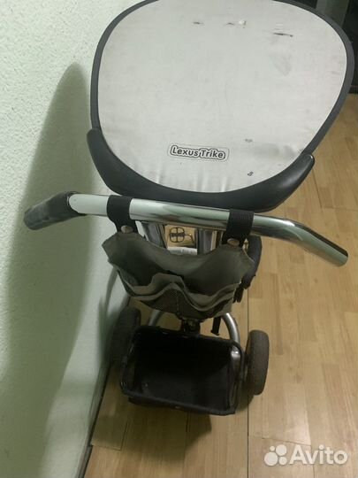 Детский велосипед с родительской ручкой