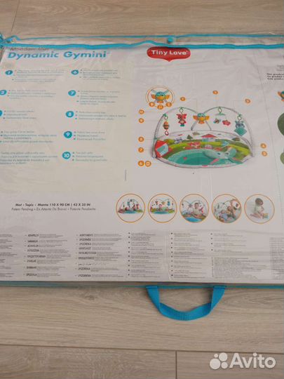 Развивающий коврик tiny love солнечная полянка