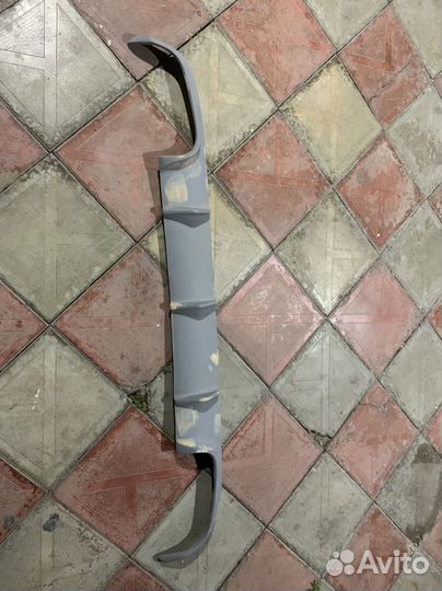 Дифузор на бампер мерс 211