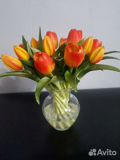 Искусственные цветы тюльпаны