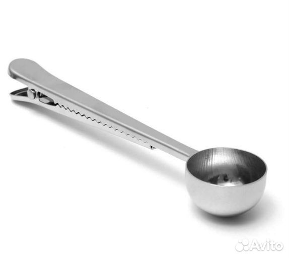Мерная ложка с зажимом для кофе, мороженого и т.д