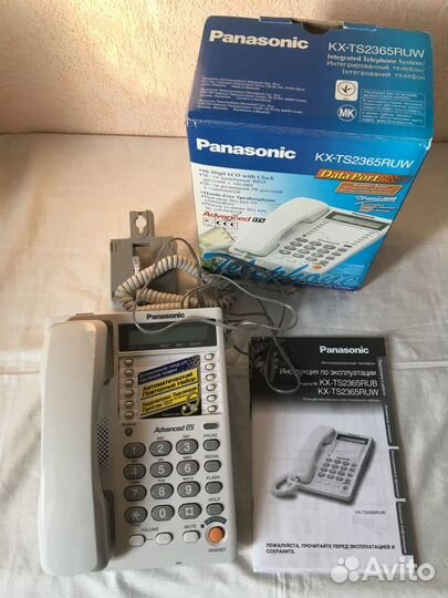 Телефоны Panasonic KX-TS2365RUW и KX-T2310