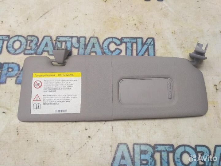 Козырек солнцезащитный правый BMW 116i 2012 511673