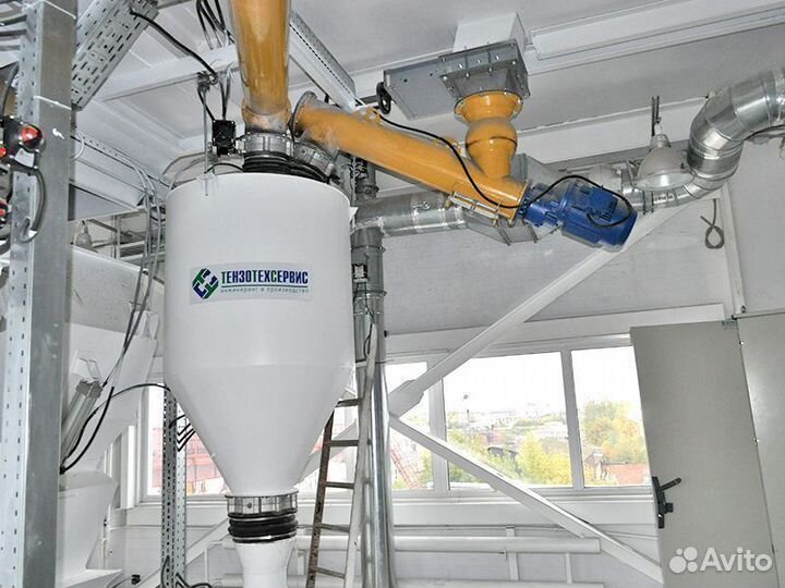 Шнек для цемента 168 мм, 6 метров