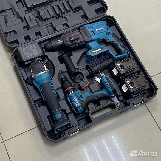 Набор аккумуляторных инструментов 3в1 Makita