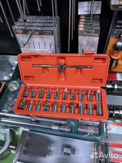 Набор головок для масло сливных пробок 21 пр