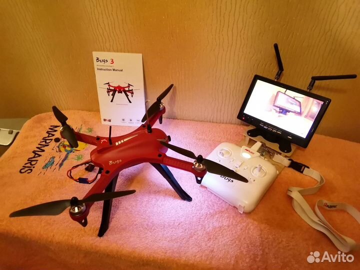 Квадрокоптер MJX Bugs 3 Brushless, FPV