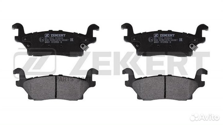 Zekkert BS-1052 Колодки торм. диск. задн. Hummer H3 05
