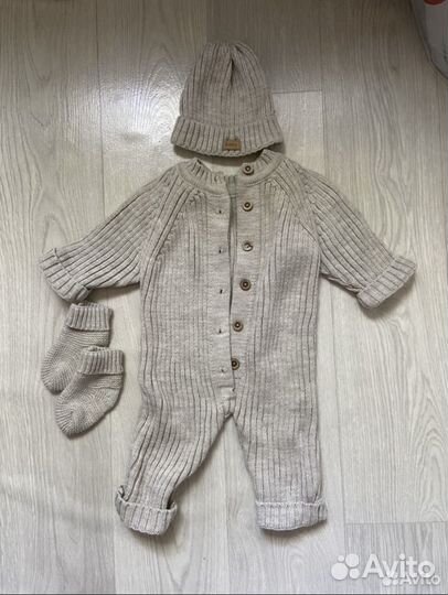 Детский комбинезон вязаный трансформер