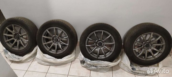 Литые диски с резиной