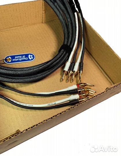 Кабели акустические, для напольных колонок, Hi-Fi