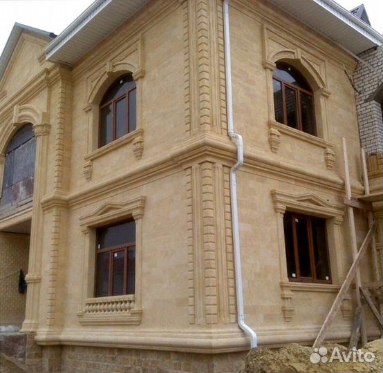 Облицовка фасадов дома