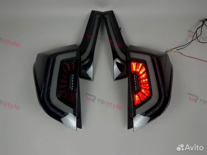 Стопы Honda Fit с14г Дымчатые Led S2533