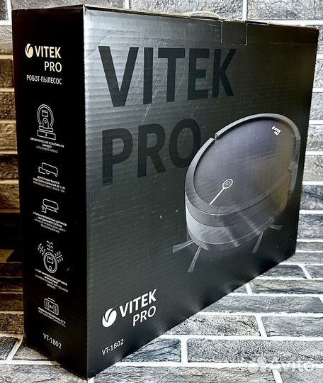 Робот - пылесос Vitek Pro VT - 1802 новые