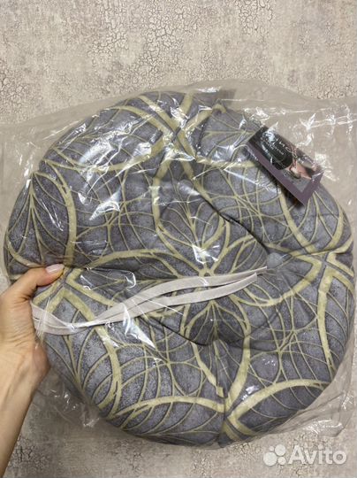 Подушка на стул круглая, новая, Иваново