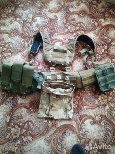 Разгрузочный пояс с лямками