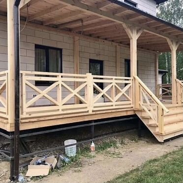Бригада строителей Пристройки Террасы Бани Беседки