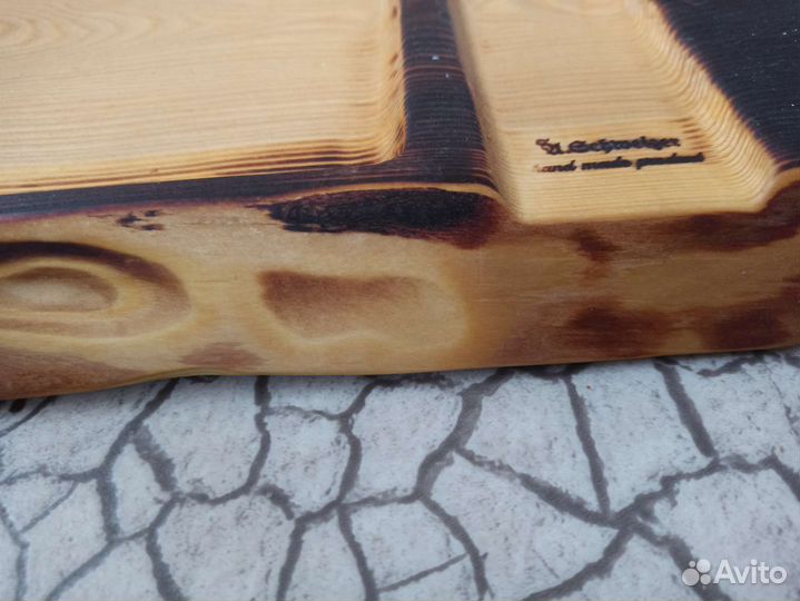 Поднос деревянный под суши