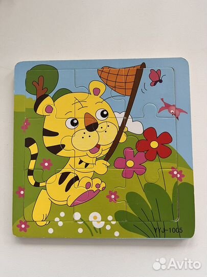 Развивающие игрушки пазлы, сортер, лото