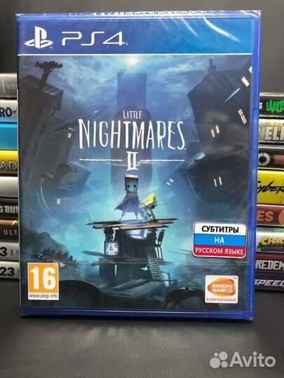 Little nightmares 2 ps4 диск в пленке