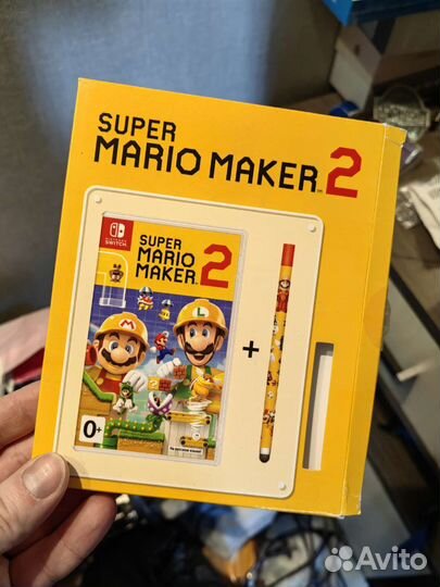 Super Mario maker 2 (стилус в комплекте) обмен
