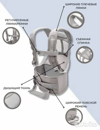 Эргорюкзак хипсит