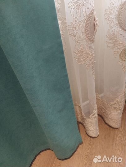 Шторы и покрывало на кровать