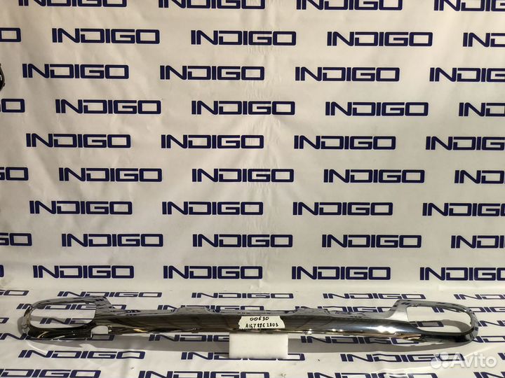 Хром заднего бампера Mercedes GLE-Class V167 AMG