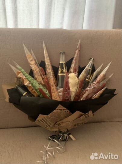 Сладкие букеты, мужские букеты