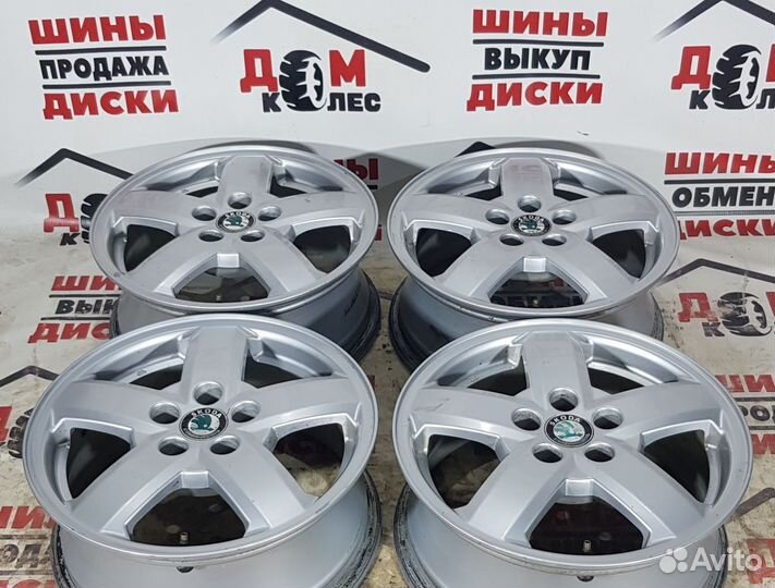 Диски, колеса, литые Shkoda r15; 5x100; цо 57,1