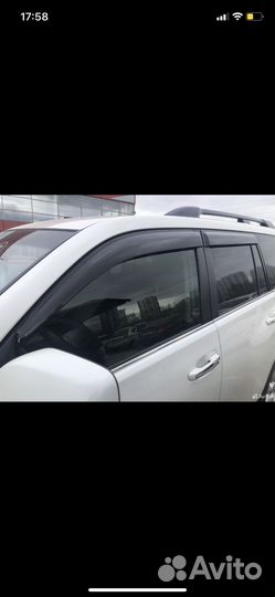 Ветровики,дефлекторы окон Тойота Прадо-150