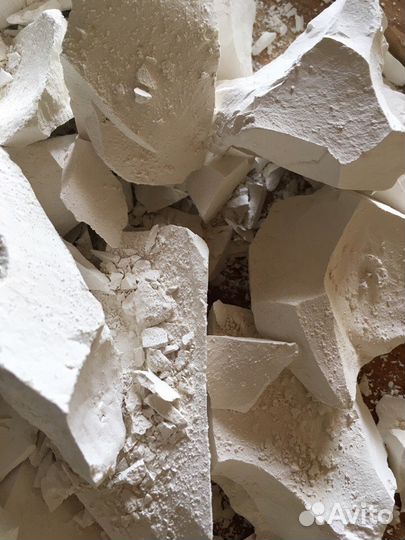 Мел пищевой и глина природные для еды