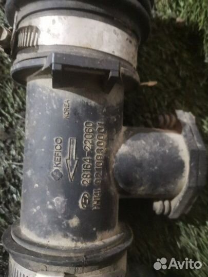 Датчик массового расхода воздуха Hyundai Accent