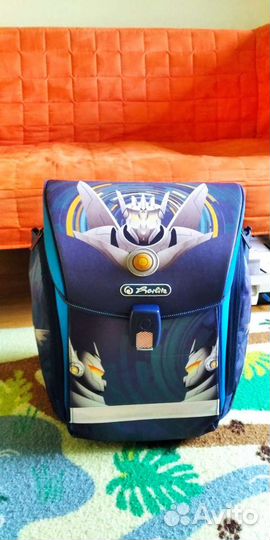 Ранец школьный Herlitz Midi Robot