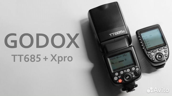 Беспроводная вспышка Godox TT685N + Xpro-N