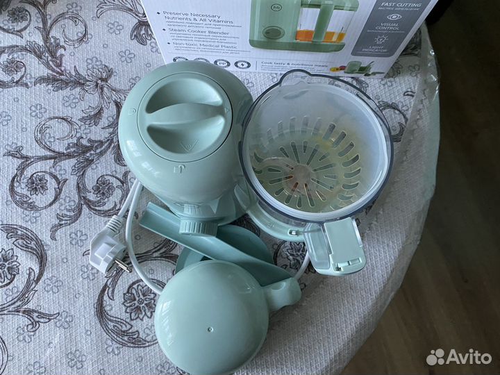 Пароварка блендер happy baby
