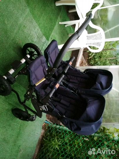 Коляска для двойни и погодок emmaljunga