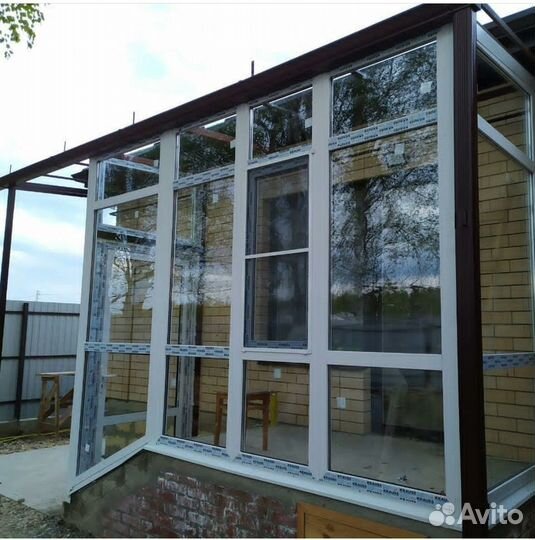 Остекление веранды
