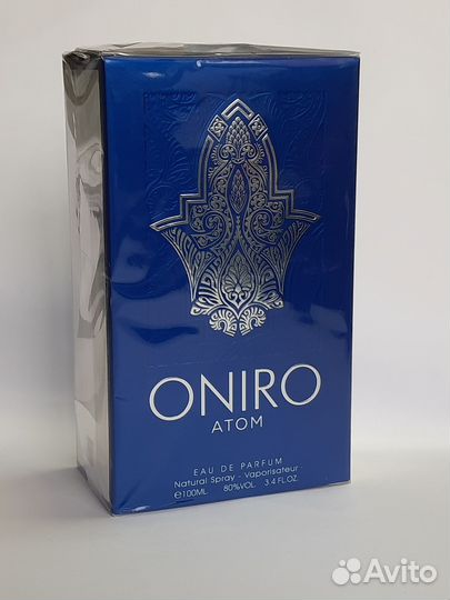Арабские духи Oniro Atom - аналог Montblanc Legend