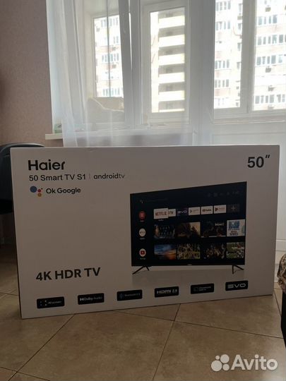 Телевизор Haier 50 SMART TV S1, 50
