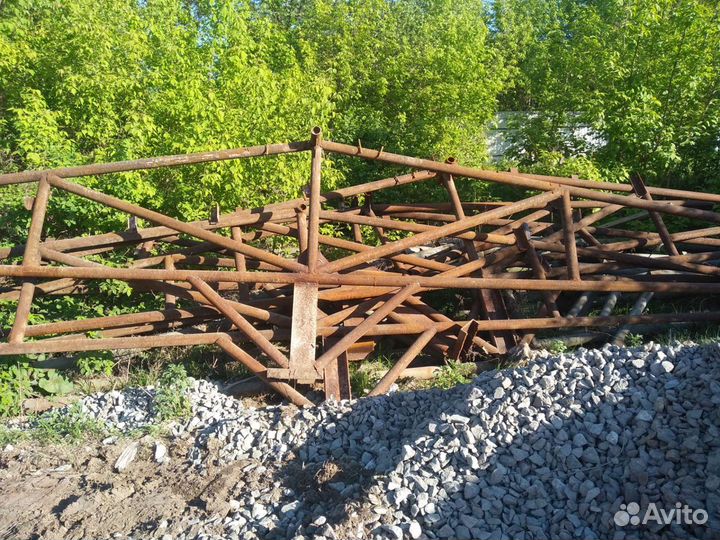 Фермы металлические для ангара бу